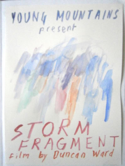 Storm Fragment fIlm poster by Duncan Ward