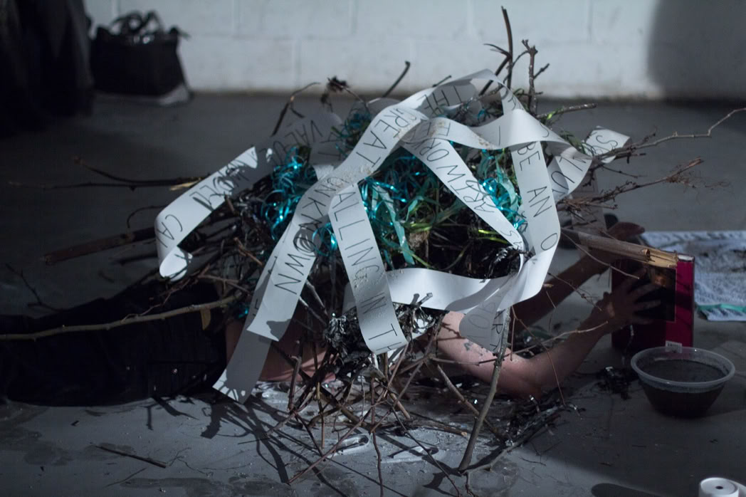 The Artist Grows Old performance by Duncan Ward
